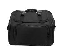 Walfront Bolsa de Almacenamiento para Acordeón, Mochila Acolchada para 120 Bajos con Correas Ajustables y Bolsillos Adicionales con cremallera.