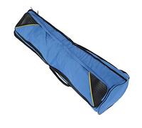 Walfront Bolsa de Trombón Suave y Acolchada por el Agua Diseño de Moda Exquisito Opciones de Transporte Convenientes Capacidad de Almacenamiento óptima Ideal para Músicos y Estudiantes Negros (Blue)