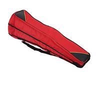 Walfront Bolsa de Trombón Suave y Acolchada por el Agua Diseño de Moda Exquisito Opciones de Transporte Convenientes Capacidad de Almacenamiento óptima Ideal para Músicos y Estudiantes Negros (Rojo)