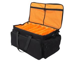 Walfront Bolsa Organizadora Acolchada para Cables de DJ de 22 Pulgadas, Impermeable, para DDJ FLX4 SB3 SB2 400 RB, Lona Duradera con Correa para el Hombro y de Almacenamiento Inteligente, Ideal