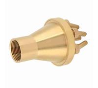 WALFRONT Boquilla De Fuente Tipo Recto, Herramienta De Pulverización para Estanques De Jardín Multiporosa, Altura De 12 Cm, Altura De Pulverización De 3-5 M, Ideal para Piscinas Y Fuentes