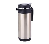 Walfront Calentador de Agua para Coche, Hervidor Eléctrico de Acero Inoxidable de 24 V, 850 Ml, Apagado Automático, Calentamiento Rápido para Conductores de Camiones, Viajes por Carretera, té, café,