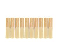 Walfront Cañas de Saxofón de Tenor de 10 Piezas, Material Premium, Sonido Claro, Ideal para Principiantes y Educadores, Accesorios Musicales Perfectos para Saxofonistas