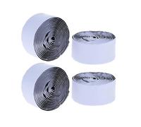 Walfront Cinta de Montaje para Pedalera Cinta de Sujeción de Gancho y Bucle Negra 2 M X 3 Cm Adhesivo Fuerte Paquete de 4 para Tablero de Pedal de Guitarra Configuración Diaria Etapa Práctica Uso en