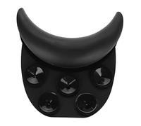 Walfront Cojín para el Cuello con champú, Reposacabezas de Silicona de Primera Calidad con Ventosas, Soporte Ergonómico para Clientes que Se Lavan el Cabello