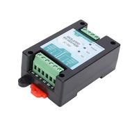 Walfront Concentrador 485 Aislado Transmisión de Datos Repetidor 485 para Red Industrial Velocidad de Baudios Amplia de 300 BPS ~ 115,2 Kbps Admite 128 Dispositivos en Entrada de CC