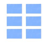 WALFRONT Conductividad Térmica 4w/m-k 50 Piezas 30x30x0,5 Mm Aislamiento Almohadilla Térmica Resistente Al Desgaste para CPU GPU Alimentación LED Maquinaria Automotriz, Enfriamiento Rápido, Corte