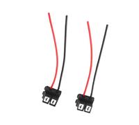 Walfront Conector de Mazo de Cables Hembra H7-4 de 2 Uds, Cableado LED ABS Resistente Al Calor de 12V 10A para Aplicaciones de Automoción, Remolques y Barcos