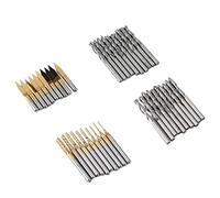 Walfront Conjunto de Cortador de Fresado, Kit de Herramientas de Corte de Acero de Alta Velocidad, 40 Piezas para Enrutador CNC, Grabado, Procesamiento de Madera y Plástico