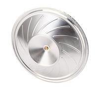 Walfront Cono Resonador Protector de Aluminio con Calidad de Sonido Superior Reemplazo Duradero para Guitarra Resofónica Ajuste de 10,47 Pulgadas para Piezas de bajo de Guitarra