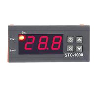 Walfront Control de temperatura STC-1000 Controlador de termostato digital con pantalla LCD 110-220 V 50 ℃ ~ 99 ℃ 58 ~ 98,9 °C