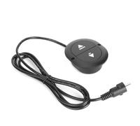 Walfront Controlador de sofá Eléctrico con Material ABS, Interruptor de Control Manual de 2 Botones para Sillas Reclinables, Fácil Instalación para Uso Doméstico