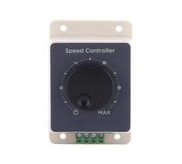 Walfront Controlador de velocidad del motor de 12 V, DC10-60 V 20 A Módulo de ancho de pulso de control de velocidad del motor PWM carcasa impermeable