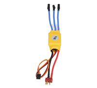 Walfront Controlador de Velocidad Eléctrico ESC de Motor sin Escobillas 30A, Corriente Instantánea de 35A con Acelerador Automático PWM de 8KHz para Helicóptero de Avión Teledirigido