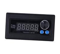 WALFRONT Controlador PWM del Generador de Señal, Controlador de Motor con Pantalla Digital con Frecuencia Ajustable 1 Hz-150 KHz para Conducción de Motores y Proyectos MCU