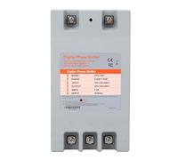 Walfront Convertidor de Fase Digital para Motor Convertidor Monofásico a Trifásico 1kW 1PH a 3PH 3.5A 50/60Hz Adecuado para Equipos de Motor Compresor de Aire