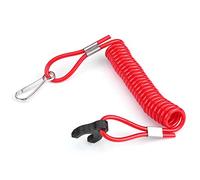 WALFRONT Cordón para Interruptor de Parada del Motor, Correa de Plástico ABS para Interruptor de Emergencia para Motor Fueraborda, Fácil Instalación, Diseño Flexible, Medida de Seguridad Vital