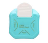 Walfront Corner Rounder Punch 3 en 1 Paper Corner Cutter R4MM R7MM R10 Mm para Cortar Diferentes Esquinas, Proyectos de Bricolaje, Fabricación de Tarjetas y álbumes de Recortes