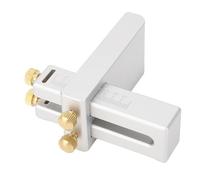 WALFRONT Cortador de Correa de Cuero, Herramienta de Corte de Aleación de Aluminio con Ranurado, Corte Preciso de Cinturón y Artesanía en Cuero