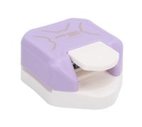 Walfront Cortador de Metal para Esquinas de Papel, Cortador Redondeador de Palanca, Diseño de, Material ABS, Púrpura, Proyectos de Bricolaje, Fotos, Cartulina, Punzón Portátil