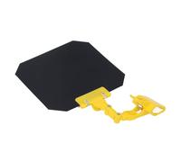 WALFRONT Cubierta de Sombreado de Soldadura, Panel Protector de Ojos de Vidrio Orgánico Ajustable Flexible de 7,09 Pulgadas para Diversas Aplicaciones de Soldadura (YELLOW)