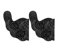 Walfront Cubiertas para Pezones, Sujetadores Adhesivos sin Tirantes, Cómodos Encajes, Autoadhesivos, Protección Invisible, Cubiertas Desechables para Fiestas de Viaje (B)