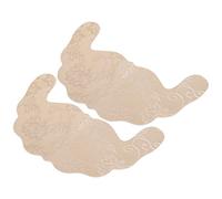 Walfront Cubiertas para Pezones, Sujetadores Adhesivos sin Tirantes, Cómodos Encajes, Autoadhesivos, Protección Invisible, Cubiertas Desechables para Fiestas de Viaje (B)