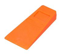 Walfront Cuñas de madera de plástico naranja de 5.5 pulgadas Cuñas de tala de árbol para tala de madera, caída de corte, accesorios de motosierra, herramienta de corte