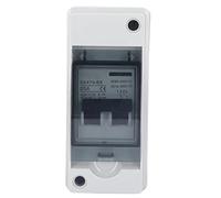 Walfront DZ47X 63 25A DC Mini Disyuntor AC90-400V DC12V-400V 2P Interruptor de Desconexión Solar con Gran Espacio de Cableado para Fotovoltaico Solar Panel Fotovoltaico