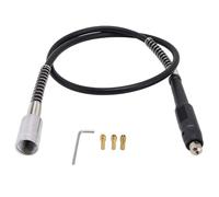 Walfront Eje Flexible de 42 Pulgadas para Taladro Eléctrico Adaptador de Extensión para Amoladora Giratoria Herramienta para Trabajar la Madera