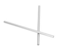 Walfront Eje Lineal de 8 Mm, Varilla de Movimiento de Acero Cromado para Impresoras 3D, Funcionamiento Suave, Fácil Instalación, Juego de 2 Piezas (500 mm)