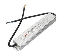 Walfront Fuente de Alimentación LED Transformador 24Vac, Caja de Aluminio Impermeable IP67, Controlador de 24V, 60W 2.5A para Proyectos de Iluminación Exterior