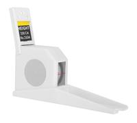 Walfront Herramienta de Medición de Medidor de Estatura ABS con Cinta Retráctil Regla de Medición Manual de 2 M 6,6 Pies Lectura Precisa para el Hogar Familia Adultos y Niños (WHITE)