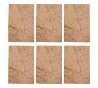 Walfront Hoja de Corcho para Cuello de Saxofón, Material de Corcho Flexible, Repuesto Autoadhesivo para Saxofones Tenor Alto Soprano, 10 Piezas