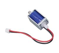 Walfront Interruptor Controlador de Válvula Solenoide Normalmente Abierta de 2 Posiciones y 2 Vías Mini Válvula Solenoide para Control Automático para una Fácil Instalación Tamaño (DC3.7V)