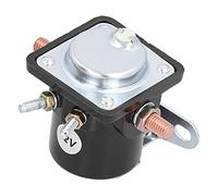Walfront Interruptor de relé de Arranque Solenoide de Contactor DC, Aleación de Aluminio Relé Magnético de 12V para Arrancadores de Carreras de Alto par en Modelos de 35 CV