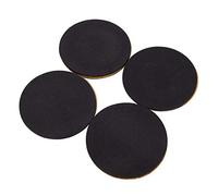 Walfront Juego de 4 Almohadillas para Pies de Piano, Tazas de Plástico de con Ruedas para Piano, Aislamiento Acústico y Estabilidad para Verticales