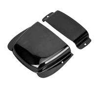 Walfront Juego de Cubierta para Puente de Pastilla, Material de Hierro, Protege Pastillas y Puentes de Jazz Bass, Fácil Instalación para Usuarios de PB Jazz Bass (BLACK)