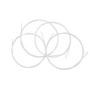 Walfront Juego de Cuerdas para Ukelele, Material de Nailon, Sonido Claro, 4 Colores Disponibles para Músicos y Entusiastas (WHITE)