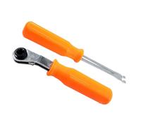 Walfront Juego de Llaves de Trinquete de Tensión Ajustable, Herramientas Portátiles de Acero CR V para Mantenimiento de Camiones y Remolques