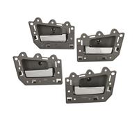 Walfront Juego de Manijas de Puerta Interior de 4 Piezas para, Diseño Ergonómico Duradero, Fácil Instalación para el Modelo 2005-2011