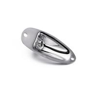 Walfront Juego de Retenedores de Cuerdas con Rodillo para Guitarra, Herrajes Metálicos para Guitarra Eléctrica, Mejora el Rendimiento con Placa para Mástil y Placa de Toma de Conector Cargada para