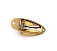 Walfront Juego de Retenedores de Cuerdas con Rodillo para Guitarra, Herrajes Metálicos para Guitarra Eléctrica, Mejora el Rendimiento con Placa para Mástil y Placa de Toma de Conector Cargada para