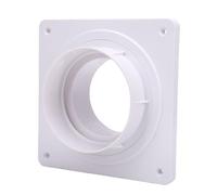 Walfront Kit Conector para Ventilación de Secadora, Placa de Pared 7x7