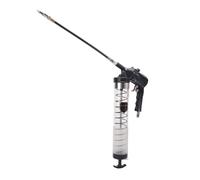 Walfront Kit de Grasa de Aire de Alta Presión 12000 PSI, Cartucho de 1 L Totalmente Automático, Engrase Continuo con Manguera de 16 Pulgadas para Maquinaria y Vehículos, Carga de Grasa Versátil,