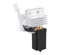 Walfront Kit de Hotend de Cerámica, Calentador de 60 W con Boquilla de Acero Endurecido de 0,6 Mm para un Calentamiento Rápido y Estabilidad a Altas Temperaturas, con 3 Calcetines de