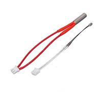 Walfront Kit de Termistor de Varilla Calefactora, Tubo Calefactor para Sermoon V1 Pro 24V 40W y 100K 3950B Impresora 3D Sensor de Temperatura Elementos de Cartucho Accesorios Hotend, con Alta