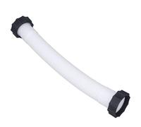 Walfront Manguera de Repuesto para Bomba de Piscina, Material de PE de 1,5 Pulgadas, Color Blanco, Ligera, Manguera para Piscina sobre el Suelo con Tuercas para Instalación Rápida, Spa (0,4 m)