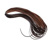 Walfront Material de Fijación de Ratán Sintético, Kit de Reparación de Mimbre de Plástico para Muebles de Jardín, Duradero y Fácil de Usar para Sillas y Sofás (Marrón Descolorido)