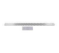 Walfront Medidor de Acción de Cuerdas de Guitarra, Acero Inoxidable de Alta Resistencia, Herramienta de Medición Precisa de Regla de Cuello para Guitarras Eléctricas Acústicas, para Músicos